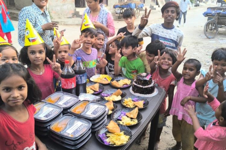 Birthday Celebration (Cake+Food)